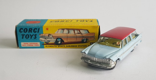 Corgi toys 445 plymouth - corgi, 445,