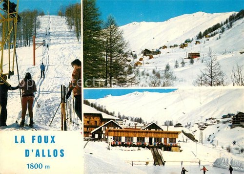 Allos lac montagne station - lac, de