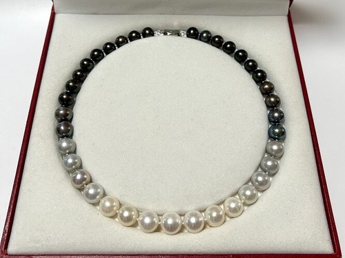 Enorme collana perle tonde - enorme,