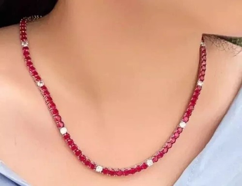 Collana tennis 16ct creata - collana,