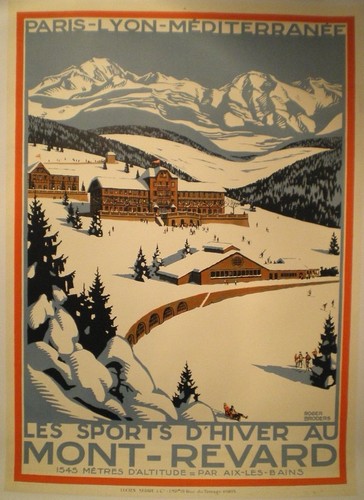 Affiche poster alpes - affiche,